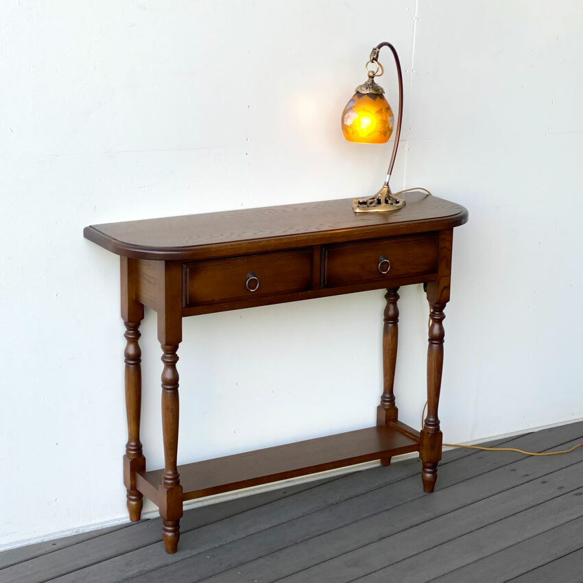 楽天市場】コンソール コンソールテーブル 日本製 国産家具 ナラ無垢