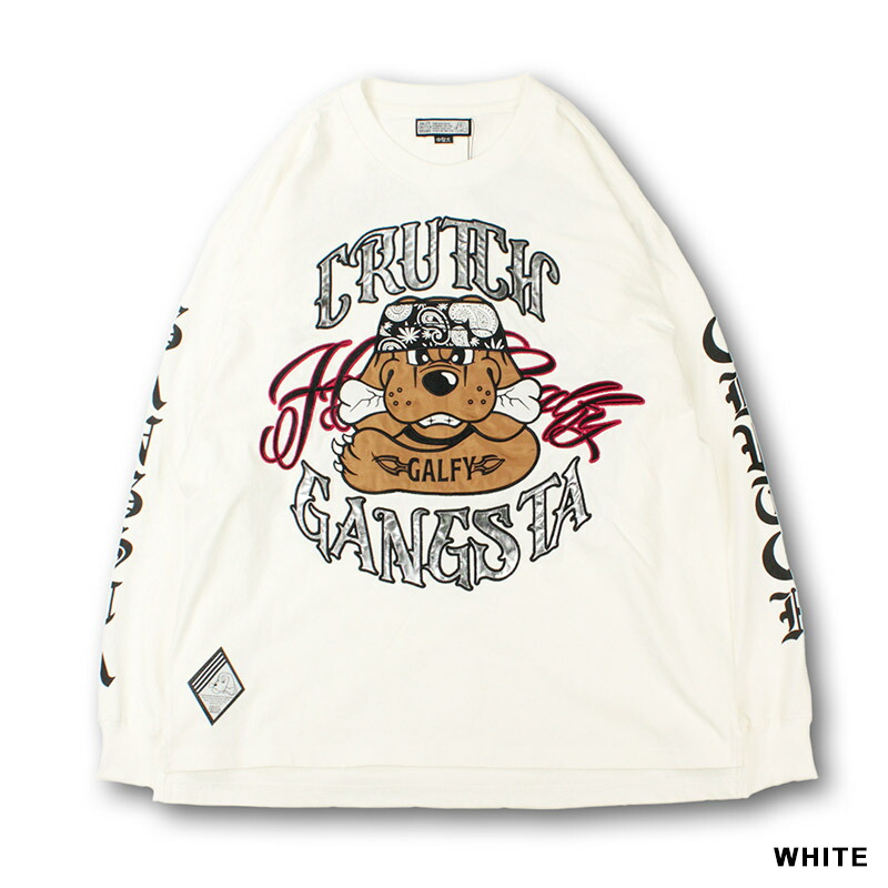 楽天市場】GALFY ガルフィー ロンTEE L,XLサイズ ブラック/黒 ホワイト