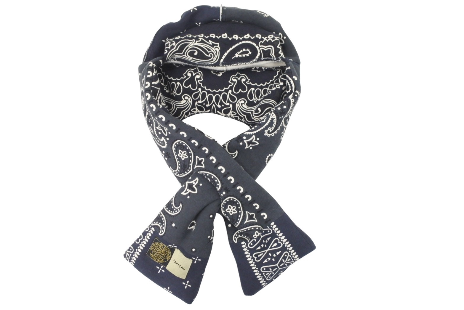 楽天市場】KAPITAL キャピタル フライトキャップ KESA CAP ペイズリー