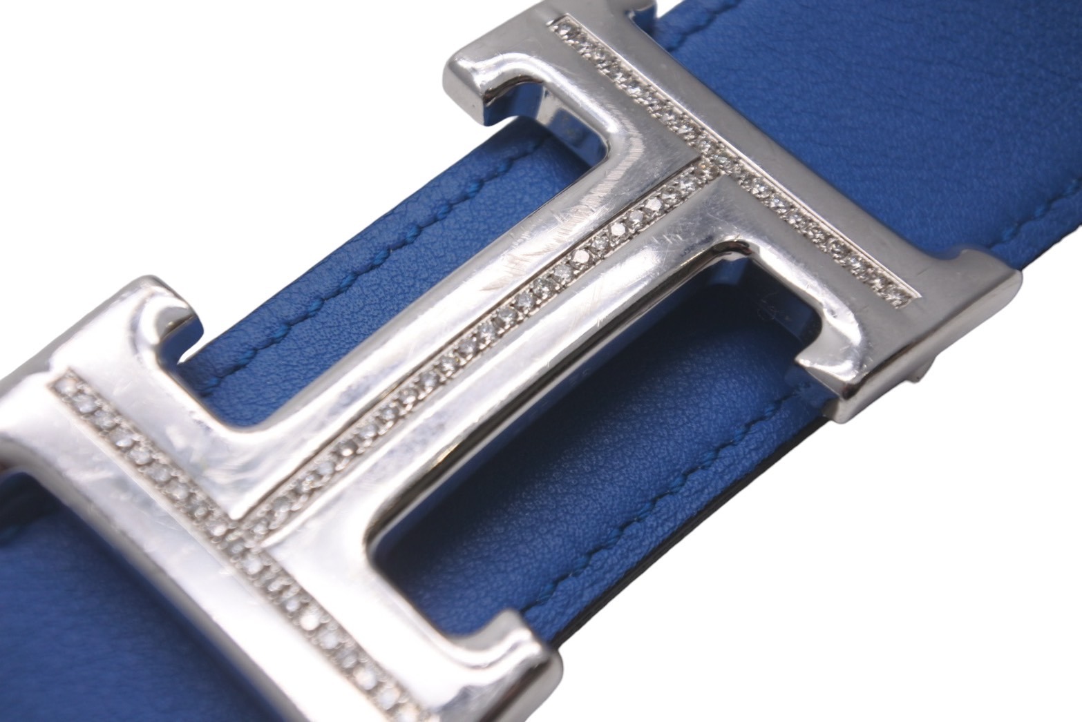 楽天市場】【セール】HERMES エルメス ベルト バックル Hロゴ ダイヤ