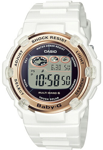 楽天市場】BGR-3003U-7AJF Baby-G ソーラー 電波時計 【送料無料