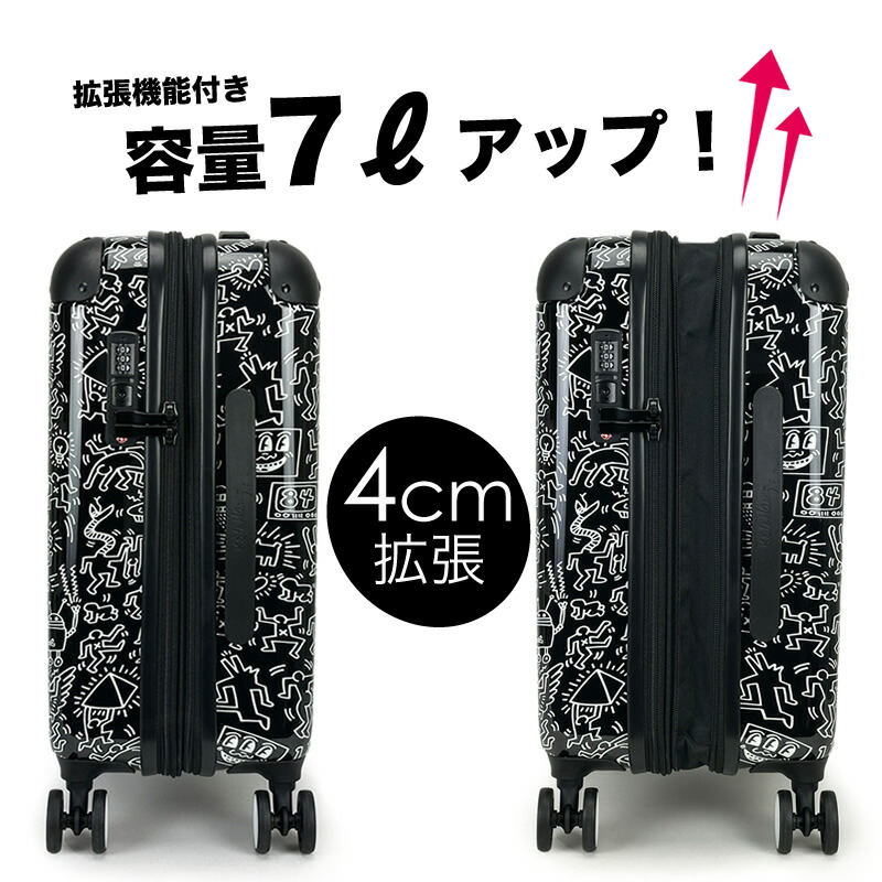 楽天市場】スーツケース 機内持ち込み 軽量 拡張 Sサイズ かわいい