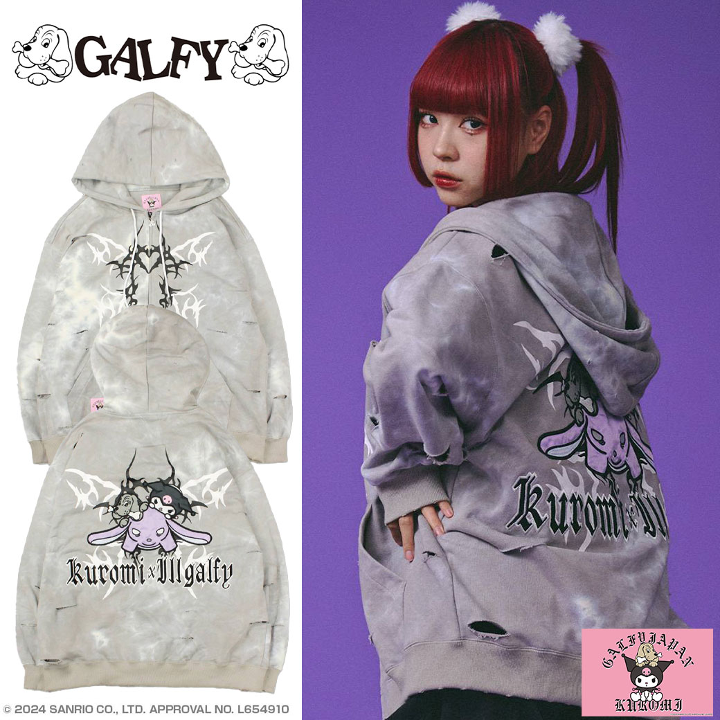 楽天市場】クロミ GALFY ガルフィー イルガルフィームラ染めZIP