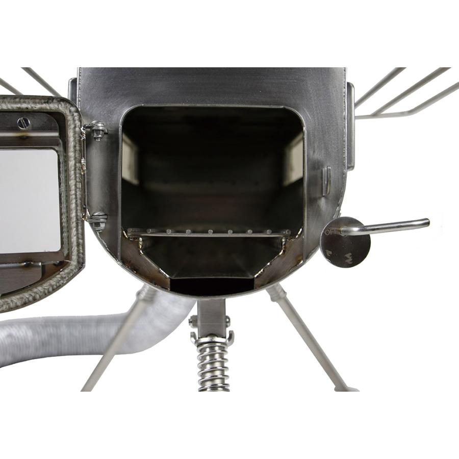 楽天市場】テンマクデザイン ウッドストーブサイドビュー アウトサイド