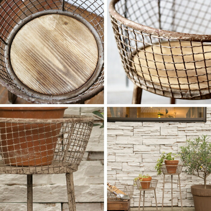 楽天市場】フラワースタンド おしゃれ アイアン プランタースタンド