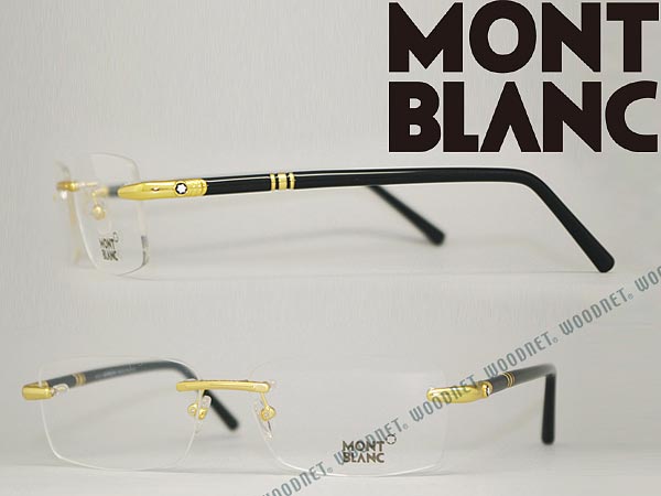 楽天市場】MONT BLANC メガネフレーム 眼鏡 モンブラン 縁無し/フチ