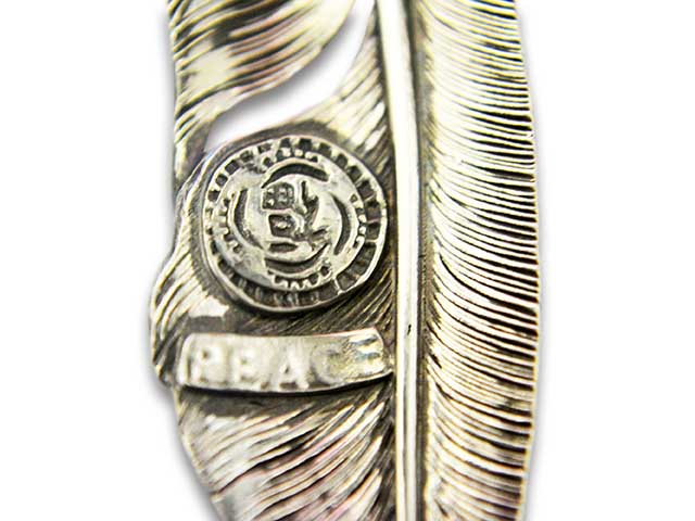 楽天市場】【CHOOKE/チョーク】「Special Peace Feather Pendant