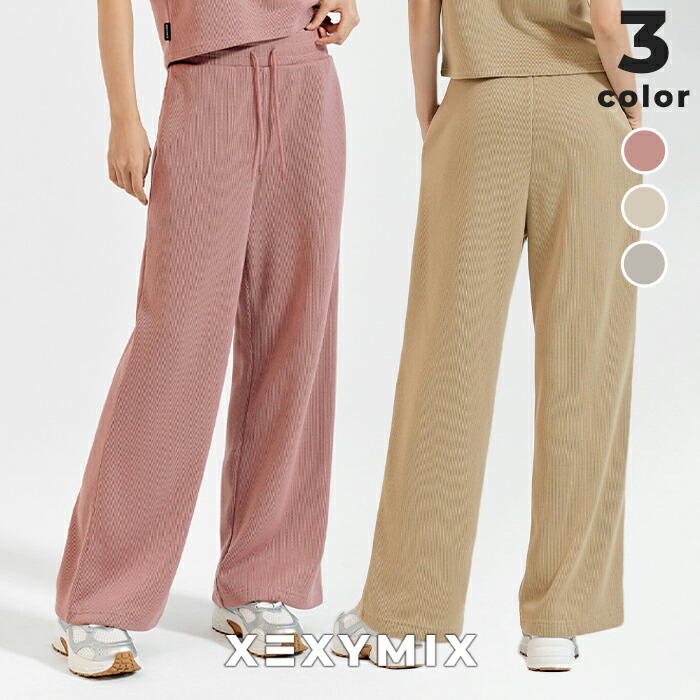 楽天市場】【OUTLET】ゼクシィミックス xexymix ワイドパンツ 普段着