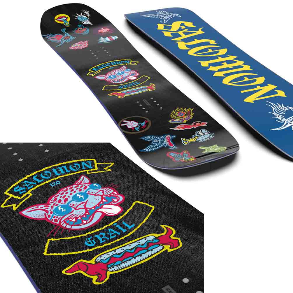 楽天市場】スノーボード 板 子供 単品 SALOMON サロモン GRAIL キッズ