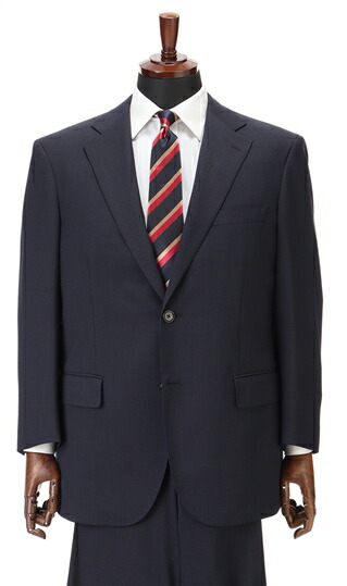 楽天市場】【洋服の青山】秋冬 ネイビー系 スタンダードスーツ【キング
