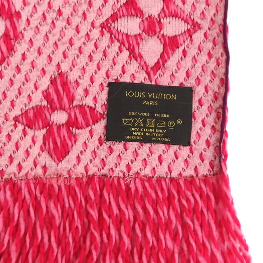 楽天市場】ルイヴィトン エシャルプ ロゴマニア マフラー ローズ