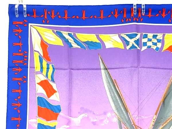 楽天市場】□新品□未使用□ HERMES エルメス EN COURSE カレ90 シルク