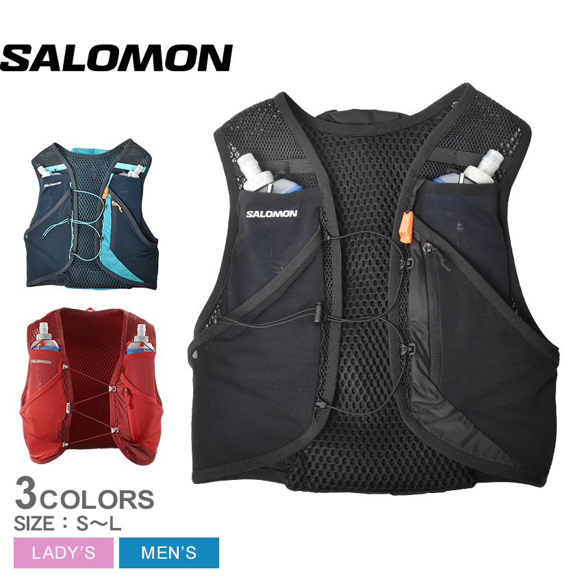 楽天市場】サロモン ランニングベスト SALOMON ACTIVE SKIN 8 メンズ
