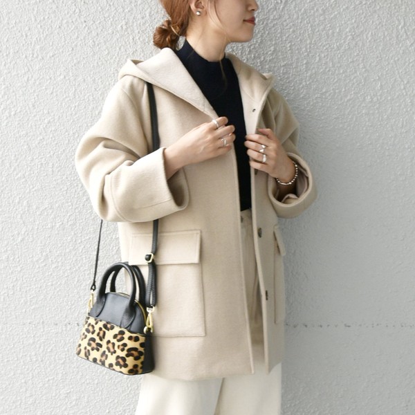 楽天市場】SHIPS any： フード ミディ ウール コート