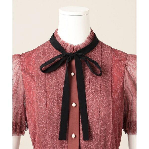 楽天市場】【APPLAUDIR】総レース タックディテール ドレス／23区