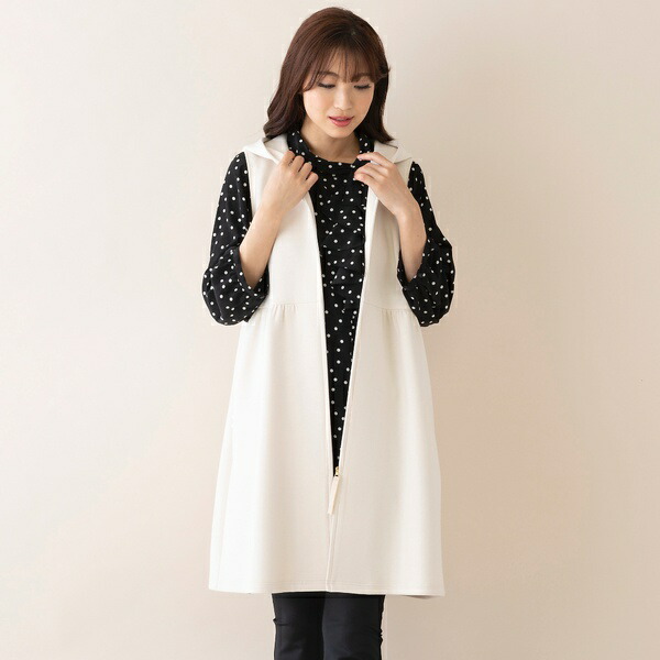 楽天市場】パールポケットフード付きジレ／ローズティアラ（Rose Tiara