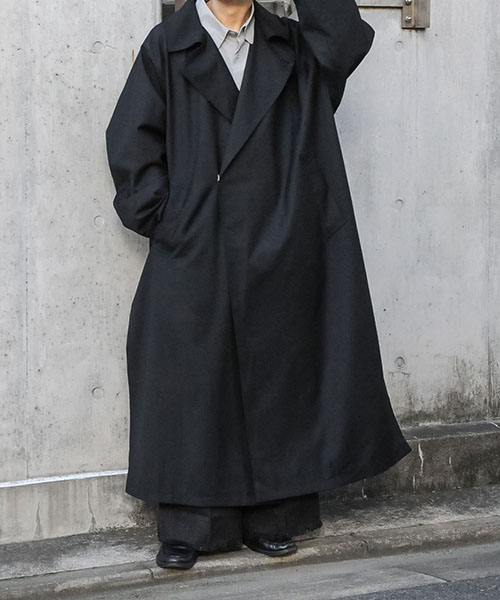楽天市場】ハイロングサイドスリットオーバートレンチコート