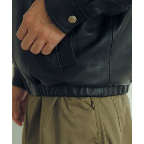 楽天市場】ラムレザー ZIP UP ジャケット／アイテムズ アーバン