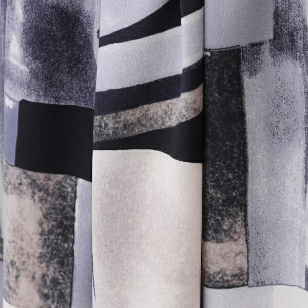 楽天市場】【主役級スカート！／洗える】アートブロッキングプリント