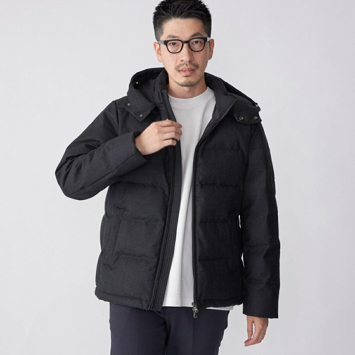 楽天市場】SHIPS: ウールファブリック ダウン ジャケット／シップス