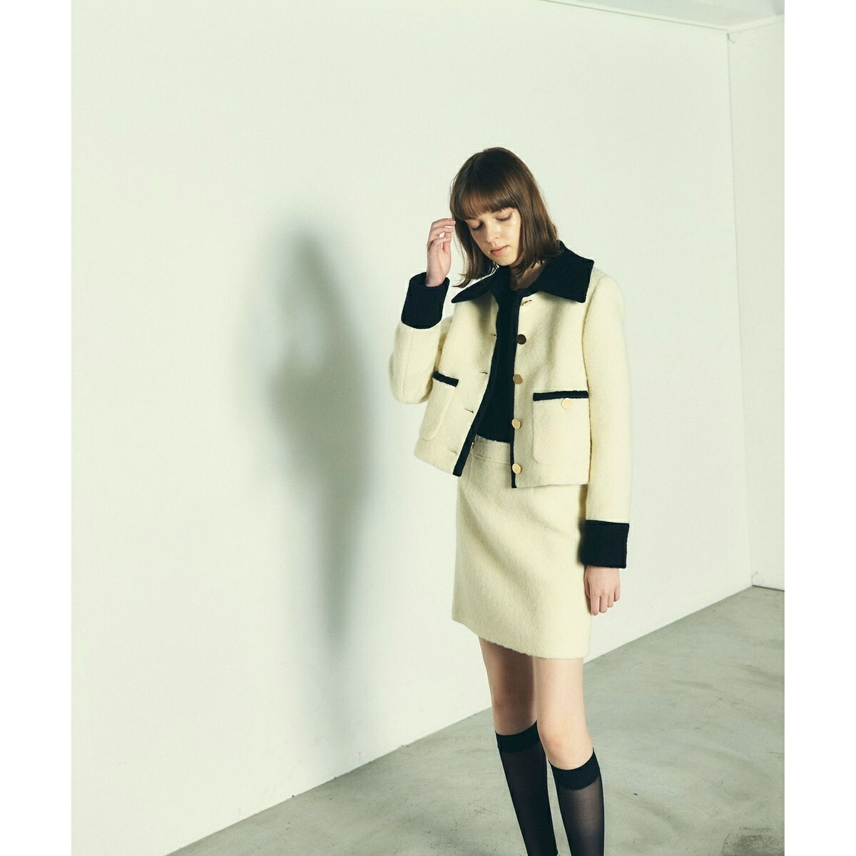 楽天市場】ウールパイルジャケット／グレースコンチネンタル（GRACE