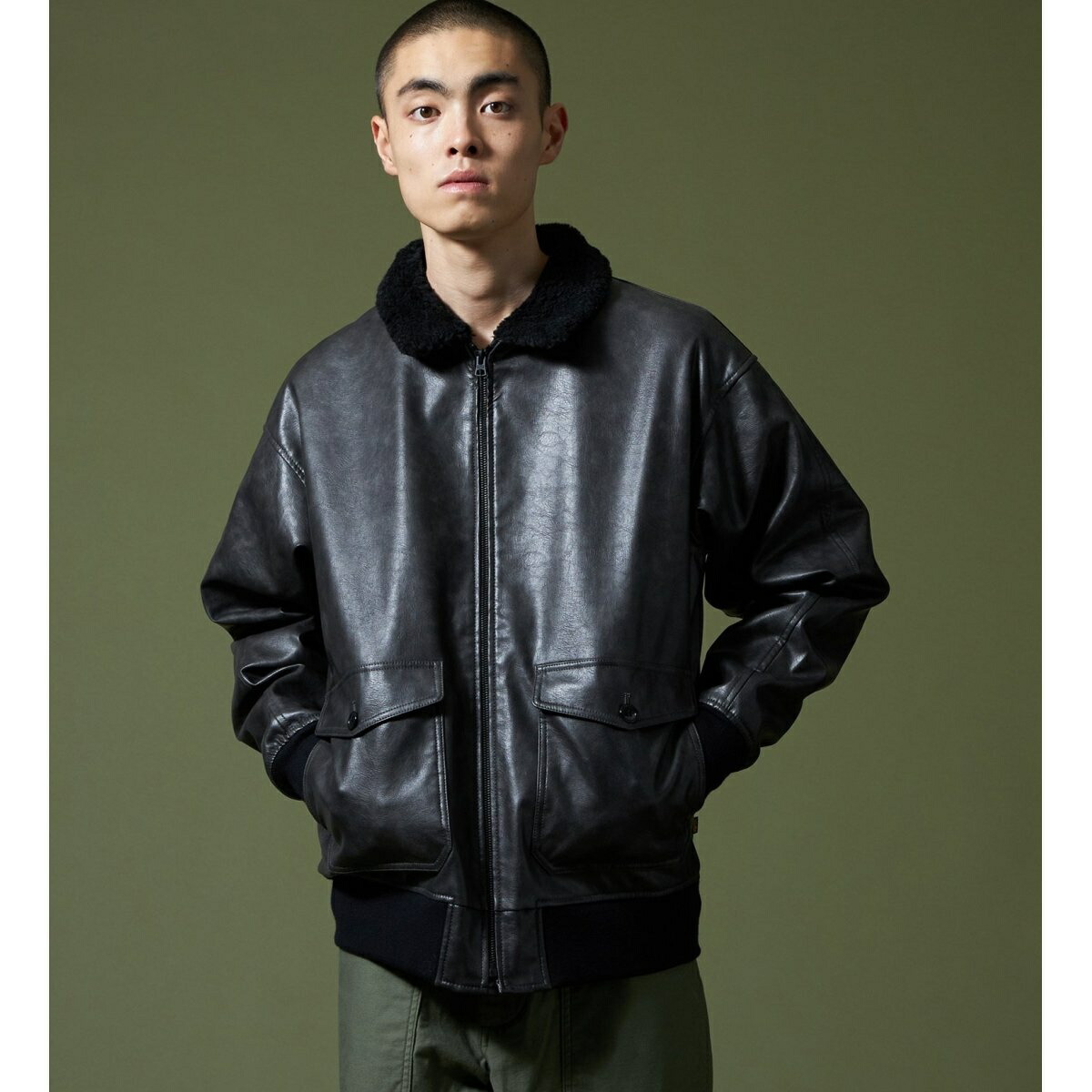 楽天市場】G-1 シンセティックレザージャケット／アルファ