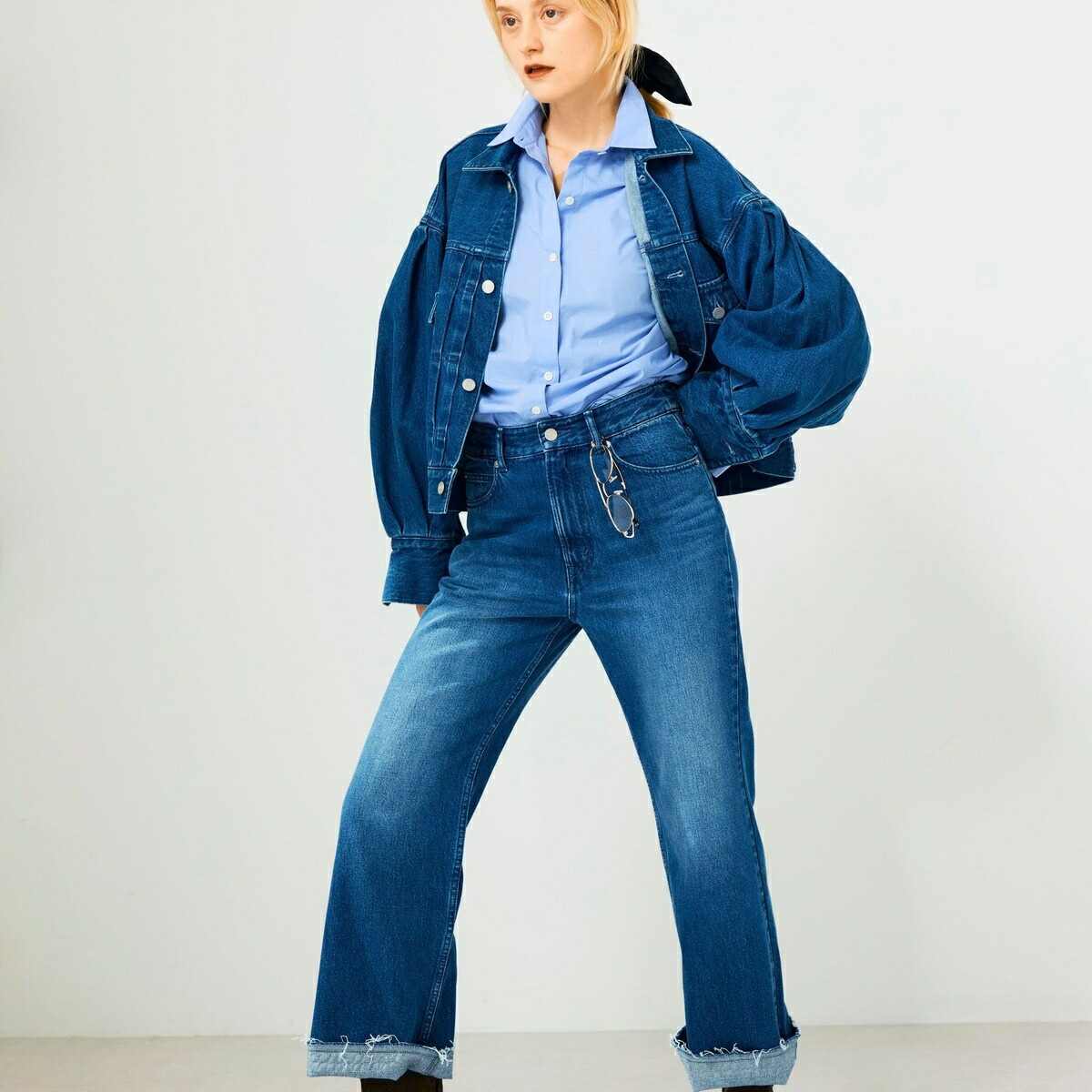 楽天市場】【RM denim】袖ボリュームGジャン／ノーリーズ（NOLLEY'S