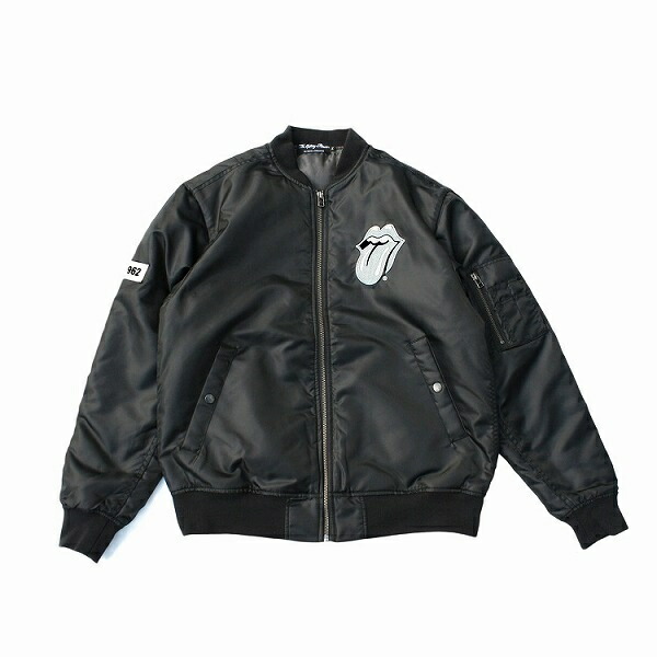 楽天市場】ジャケット MA-1 STONES／ローリングストーンズ（The