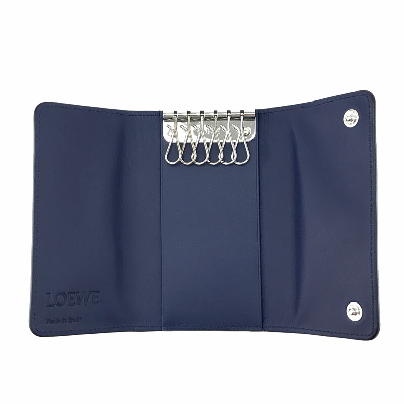 楽天市場】ロエベ キーケース LOEWE 6連 リネン LINEN カーフレザー