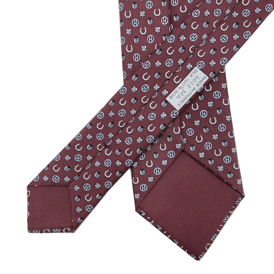 楽天市場】【ラッピング無料】 エルメス HERMES ネクタイ シルクツイル