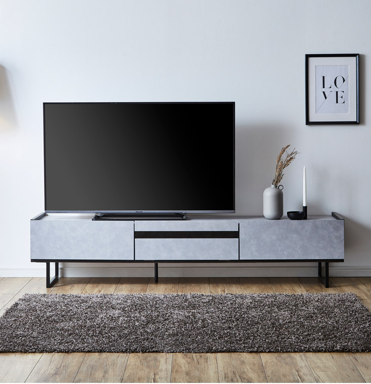 楽天市場】テレビ台 ローボード 脚付き テレビボード 日本製 収納 木目