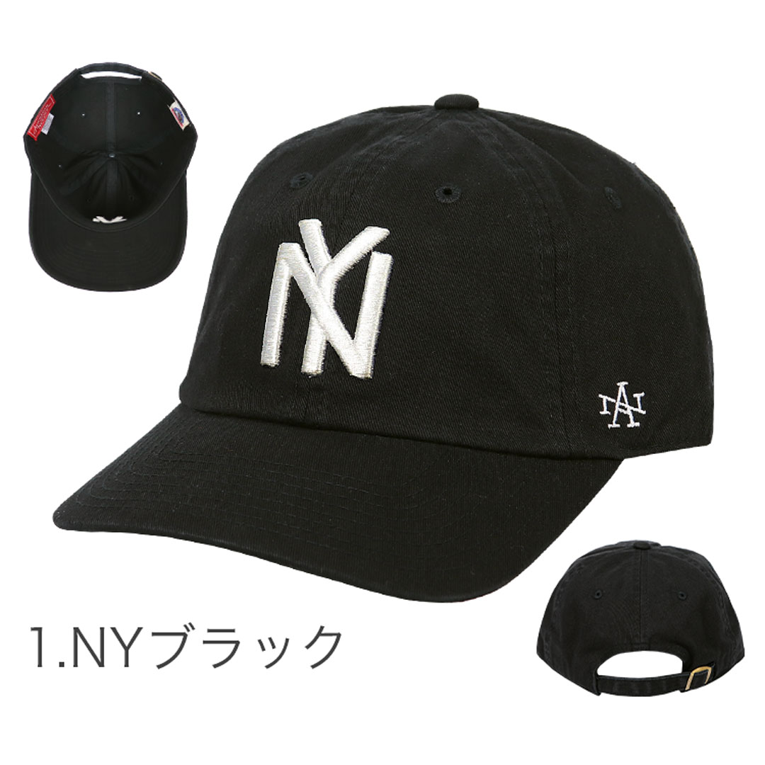 楽天市場】アメリカンニードル NY LA ロゴ 刺繍 ローキャップ メンズ