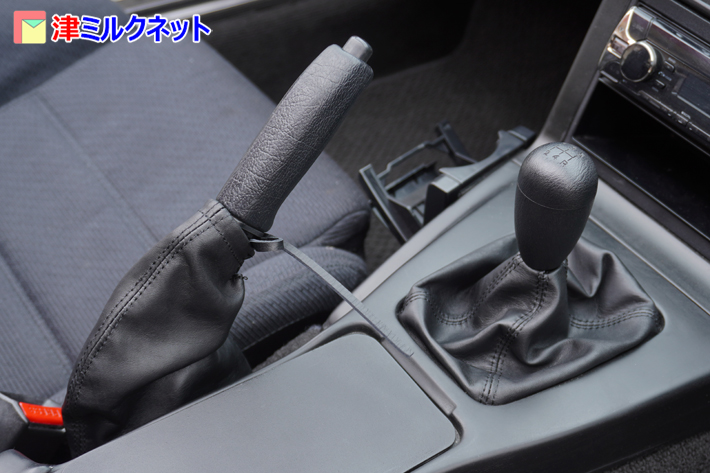 ロードスターNA | 革紐付き本革サイドブレーキブーツとセットで – 津