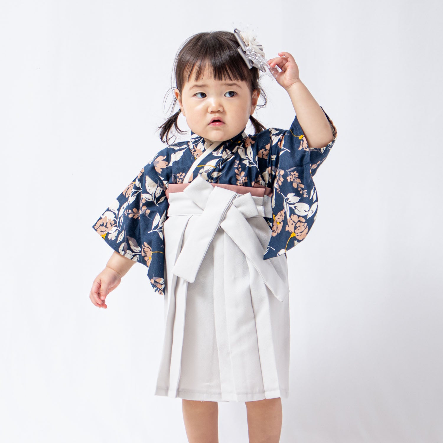 コスモス袴 女の子 01G1009 ベビー袴 キッズ袴 tsukihana つきはな