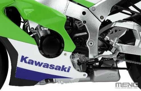 1/9 カワサキ Ninja ZX-10R (塗装済み)【MENMT-007s:4897038554331