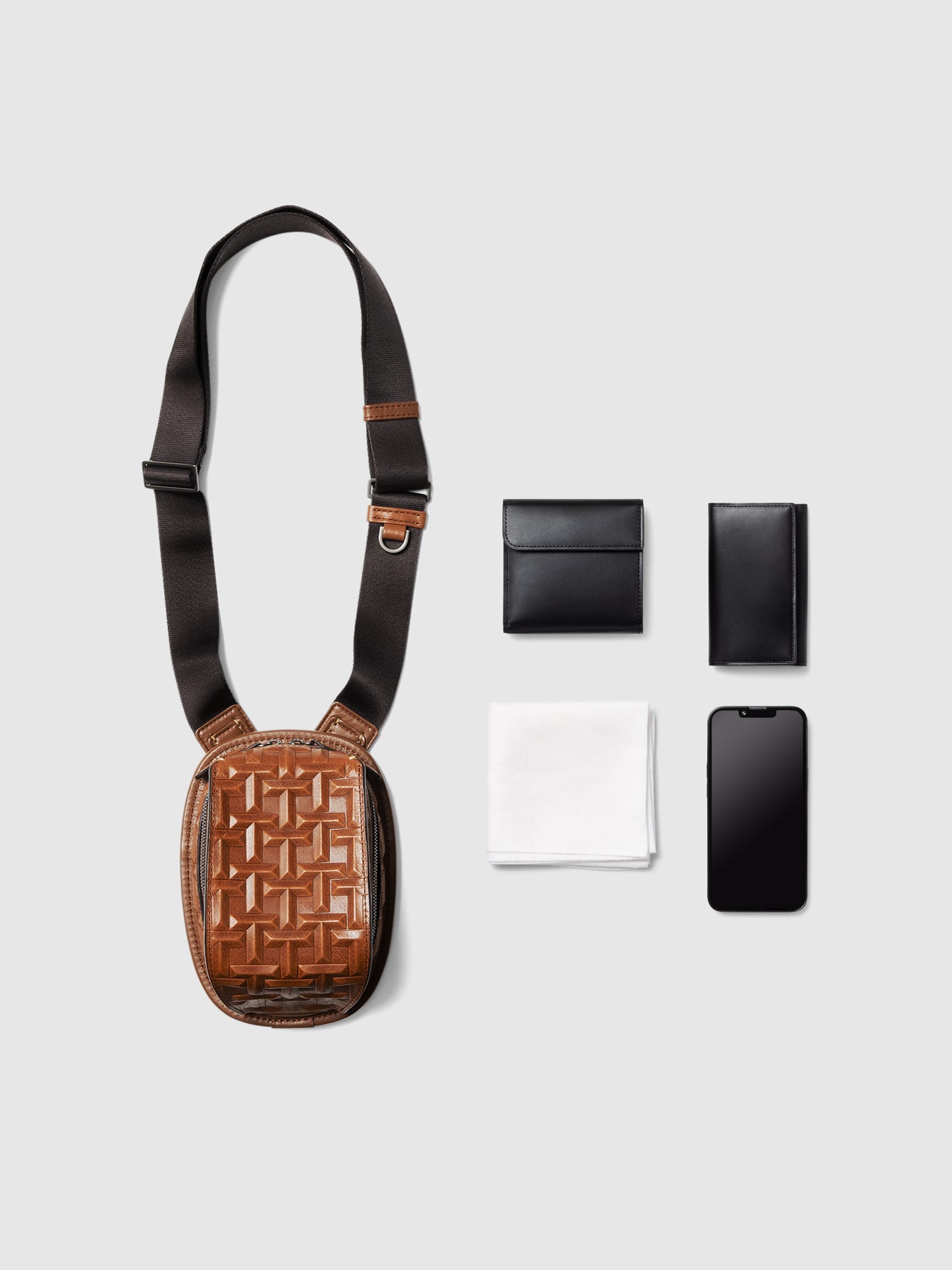 TSUCHIYA ミニショルダー（シグネチャーレイズド） – ショルダーバッグ