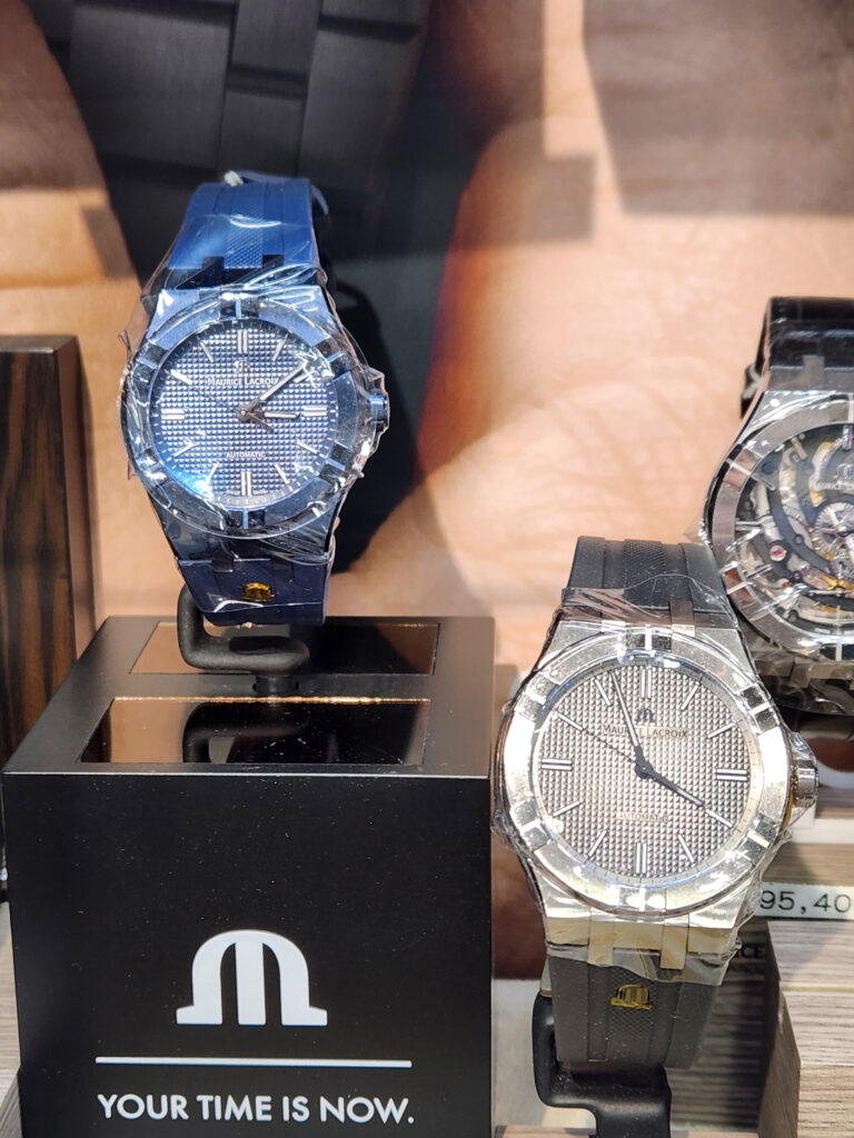 モーリスラクロア・限定アイコン2つの新製品紹介！（クールなブルーと