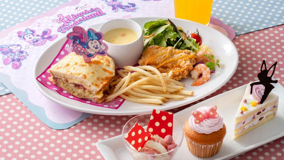 東京ディズニーランド「ミニーのファンダーランド」限定メニューや