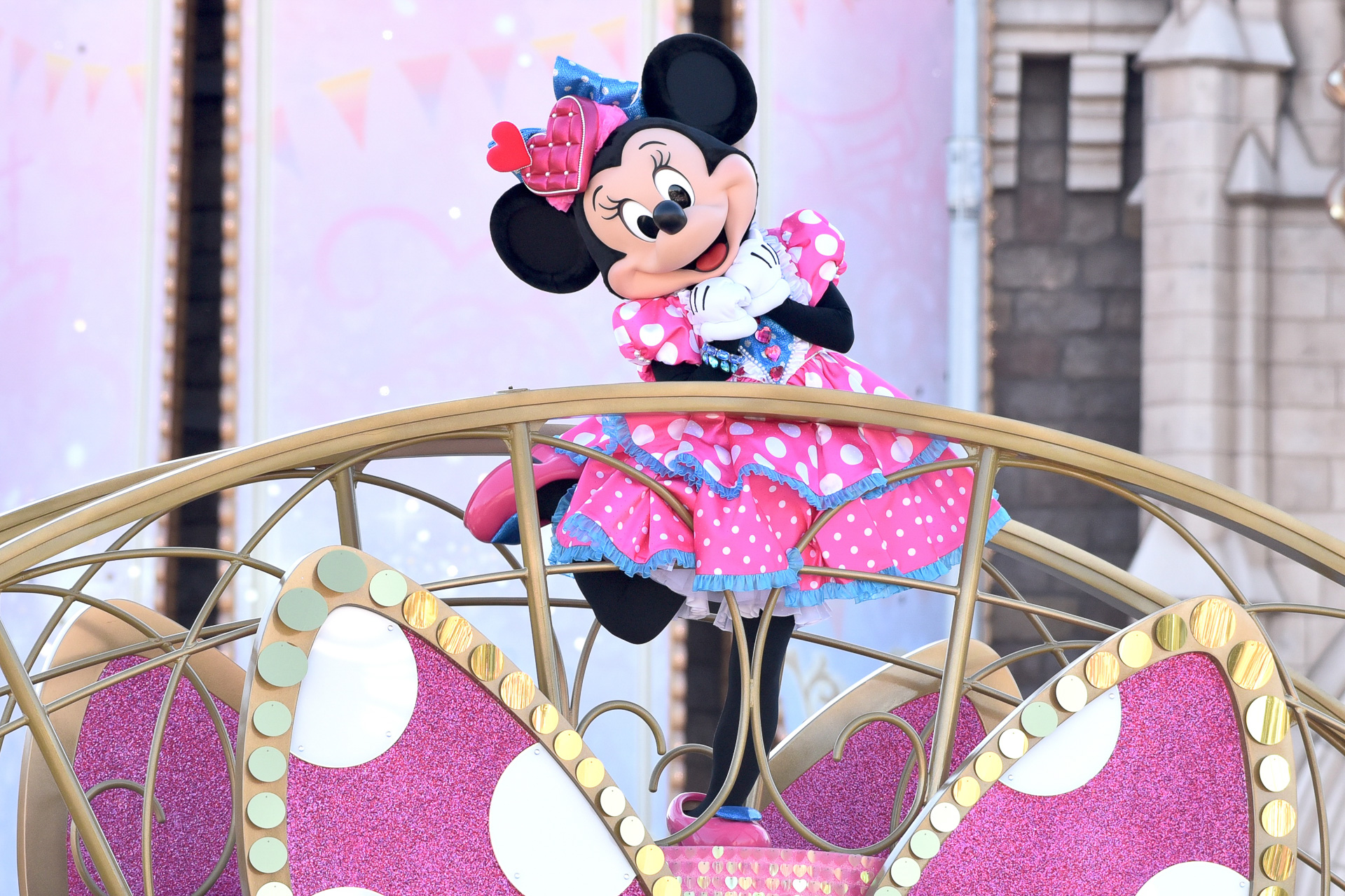 ディズニー パルパルーザ ミニー ワンピース コスチューム 90