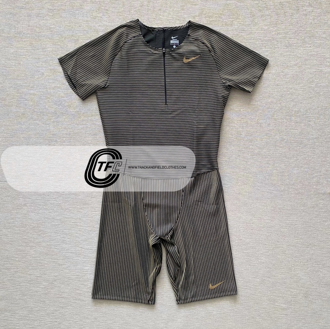 Nike 2022 Pro Elite Team Sleeves Speedsuit - GOLD MEDALLIST
