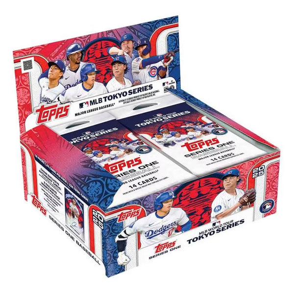 2025 Topps Series 1 Baseball Tokyo Series Display Box – Trading