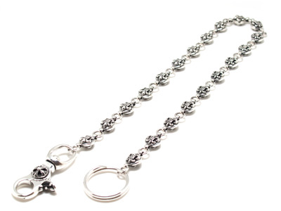 クロムハーツ風ウォレットチェーン : シルバー卸・シルバー