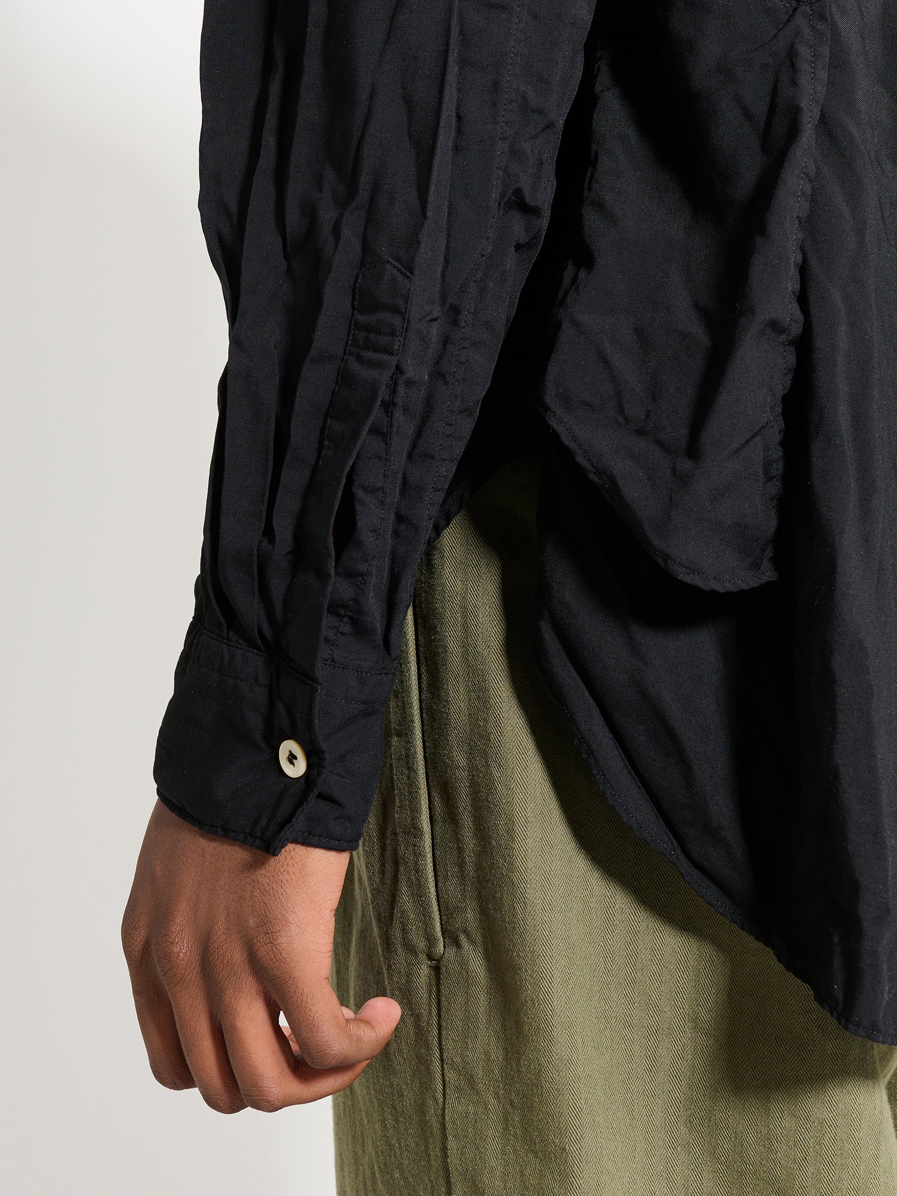 Comme des Garçons Homme Plus Panel Shirt Black – Très Bien