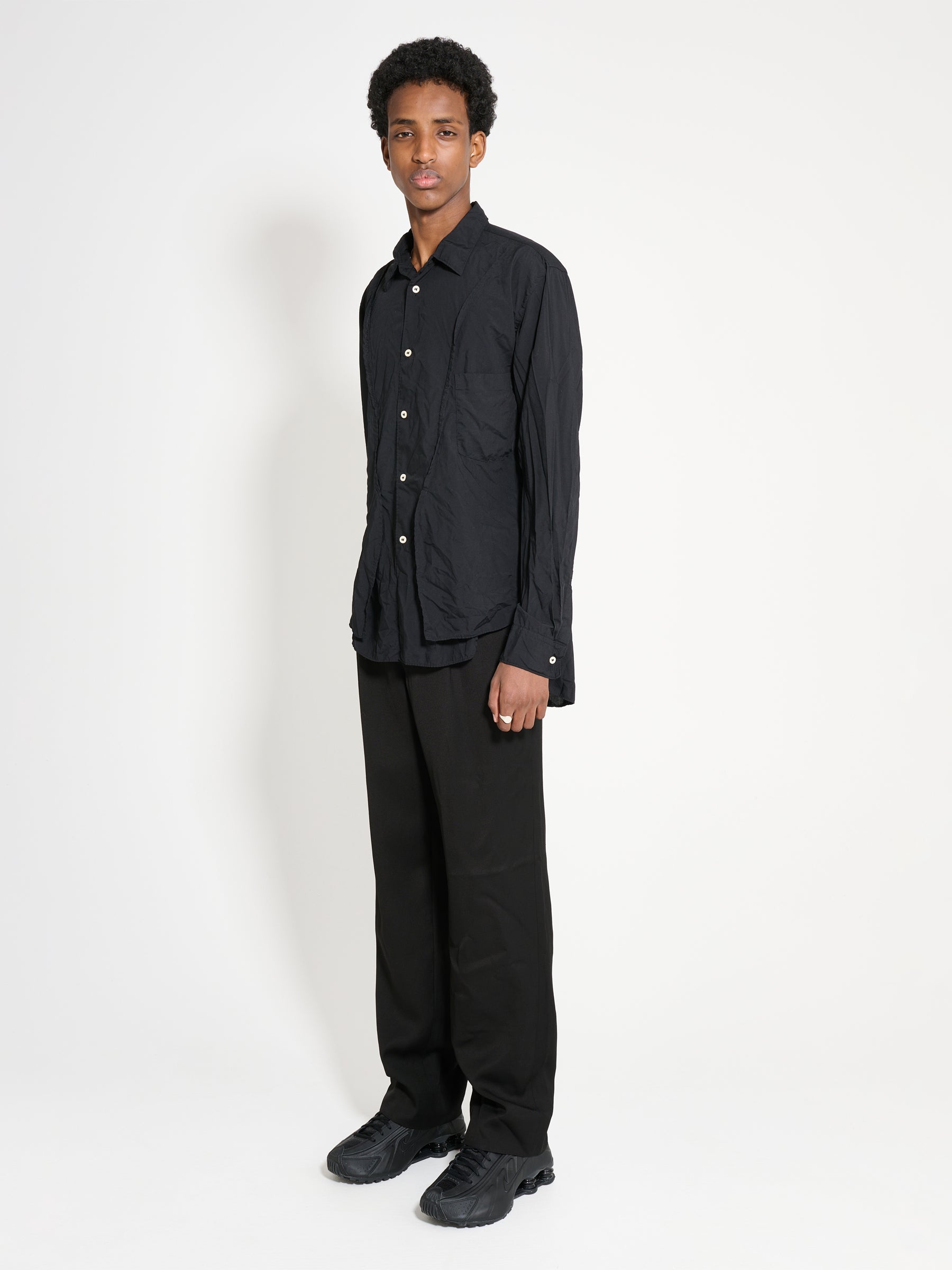 Comme des Garçons Homme Plus Rayon Linen Twill Pants Black – Très Bien