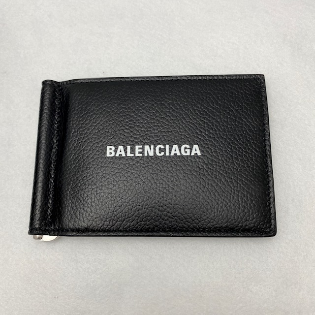 BALENCIAGA バレンシアガ マネークリップ 折り財布 ブラック