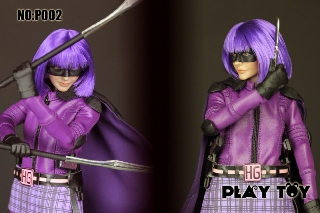 PLAY TOY “パープル・ガール” ヒットガール フィギュア キック・アス2