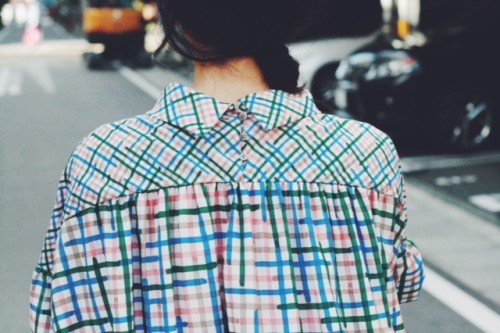 福岡のセレクトショップtrip（トリップ） ｜ minamoロールカラーワンピース