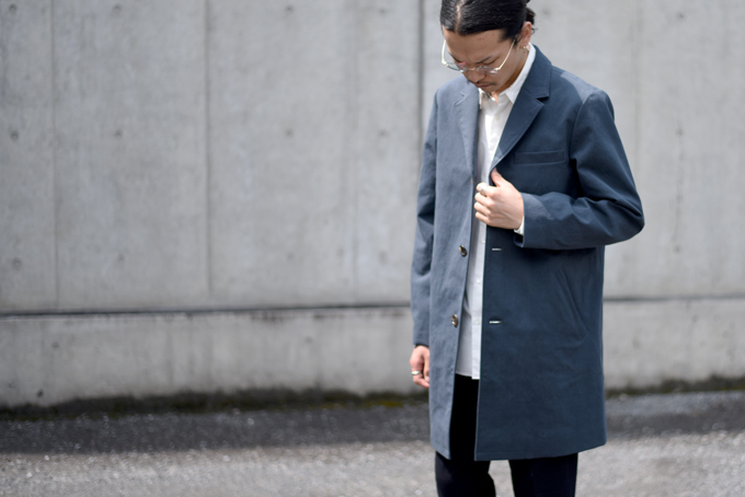 山内-blue grayのチェスターコート- | twelve blog