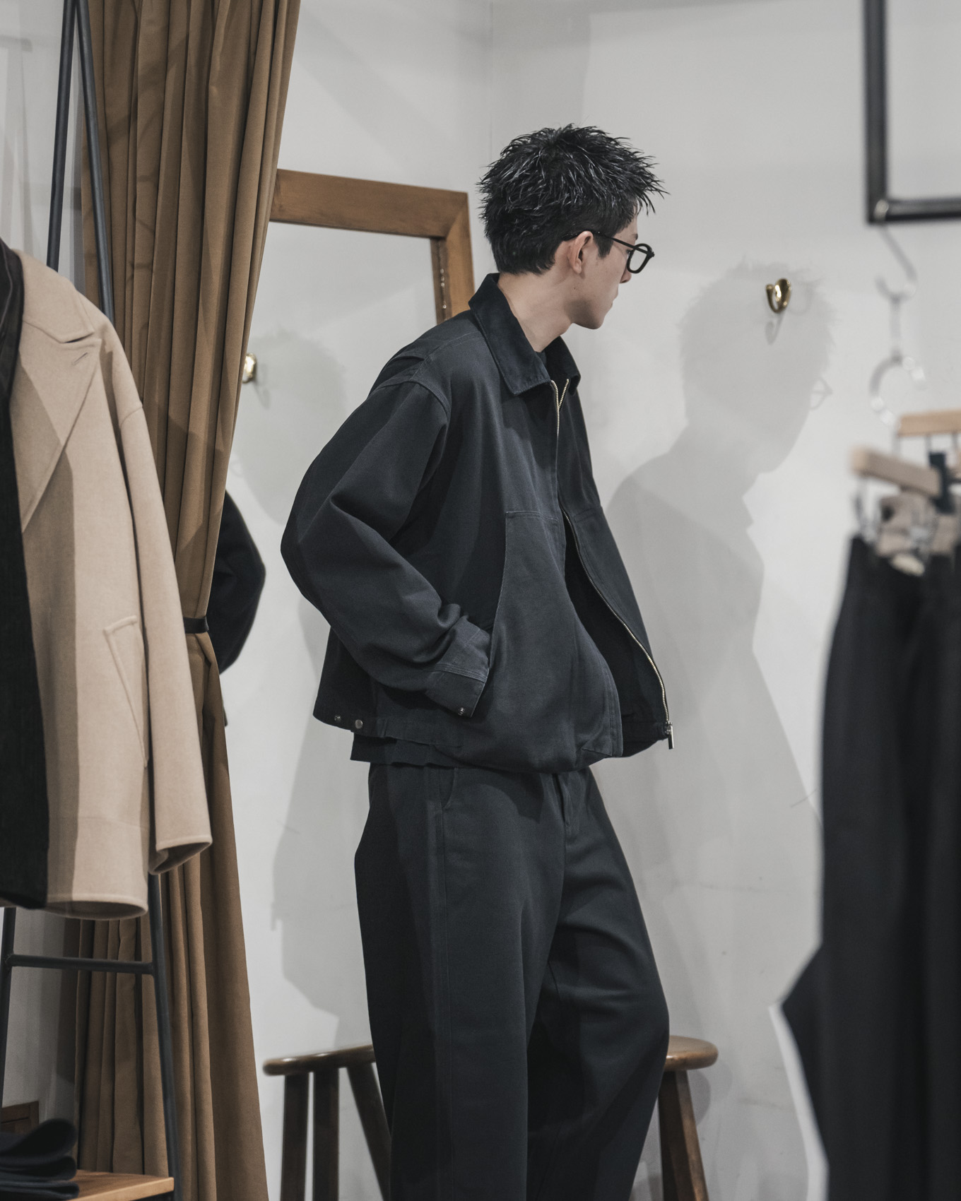 FARAH / Short Zip Up Work Jacket | twelve