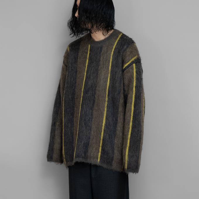 ssstein / Mohair Stripe Knit LS | twelve